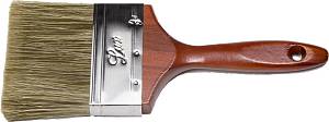 STAYER LASUR-LUX, 100 мм, 4″, смешанная щетина, деревянная ручка, для высокотекучих ЛКМ, плоская кисть (01051-100)