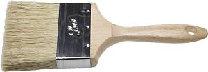 STAYER UNIVERSAL-lux, 100 мм, 4″, светлая натуральная щетина, деревянная ручка, все виды ЛКМ, плоская кисть (01053-100)